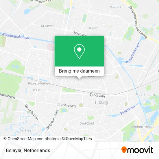 Belayla kaart