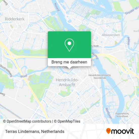 Terras Lindemans kaart