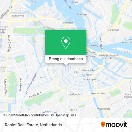Rohlof Real Estate kaart
