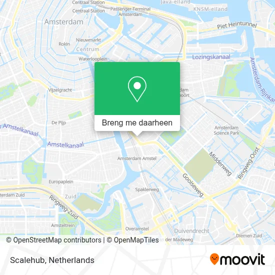 Scalehub kaart