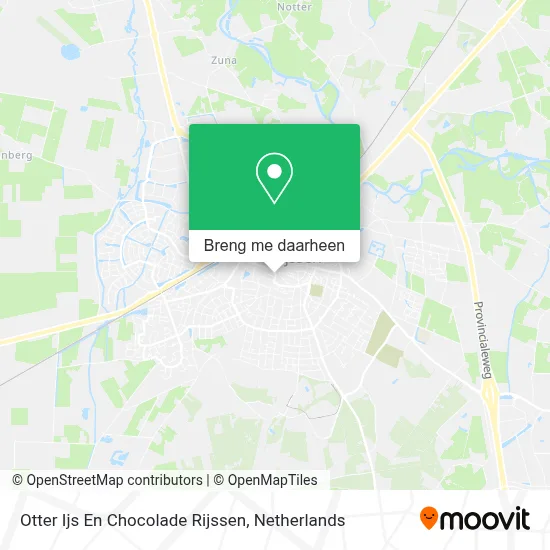 Otter Ijs En Chocolade Rijssen kaart