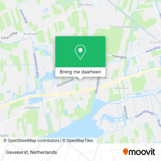 Gavekerst kaart