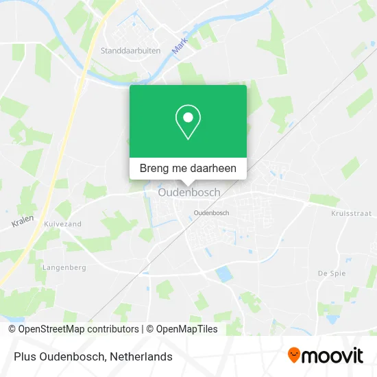 Plus Oudenbosch kaart