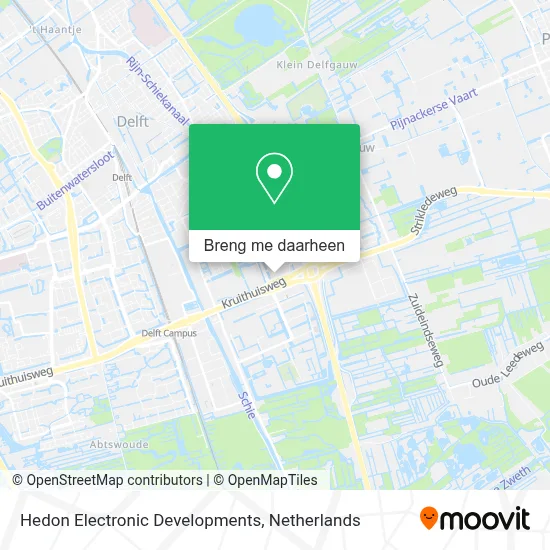 Hedon Electronic Developments kaart