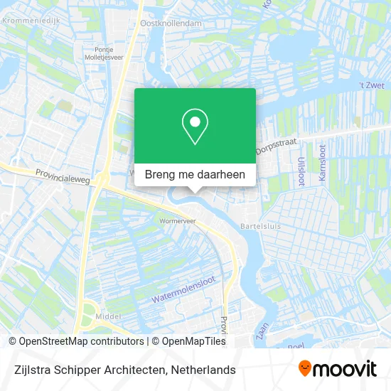 Zijlstra Schipper Architecten kaart