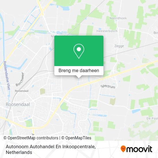Autonoom Autohandel En Inkoopcentrale kaart