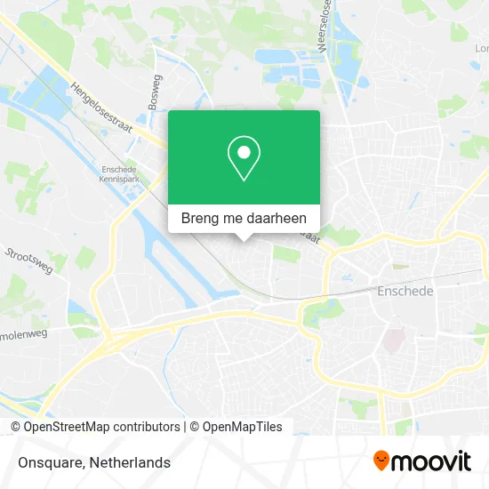Onsquare kaart