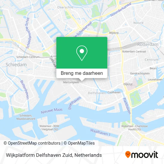 Wijkplatform Delfshaven Zuid kaart