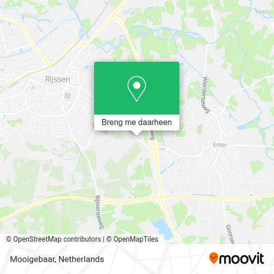 Mooigebaar kaart