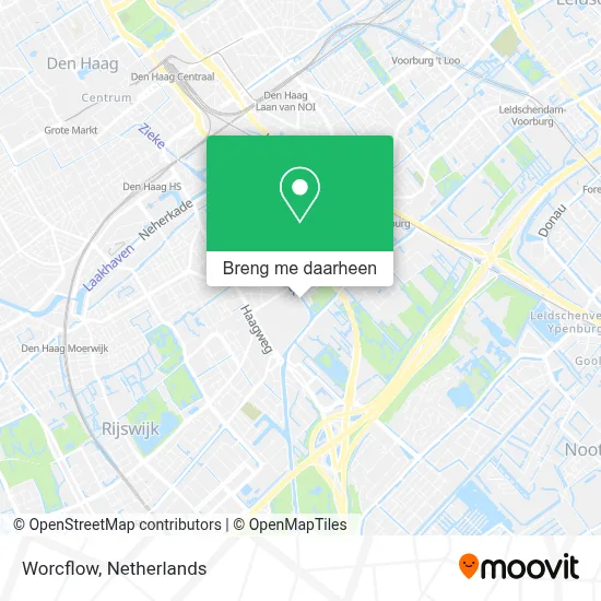 Worcflow kaart