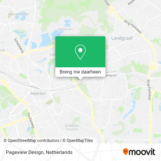 Pageview Design kaart