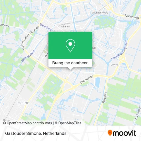 Gastouder Simone kaart