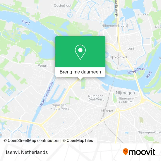 Isenvi kaart