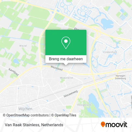 Van Raak Stainless kaart