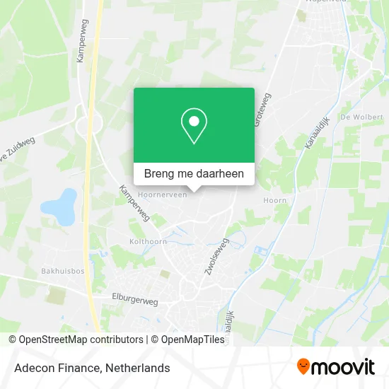 Adecon Finance kaart