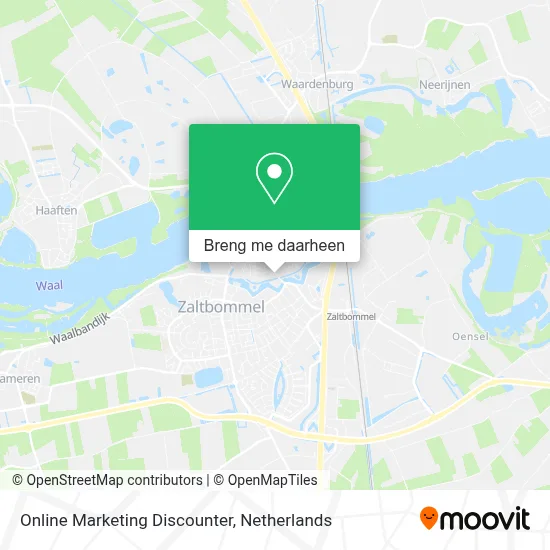 Online Marketing Discounter kaart
