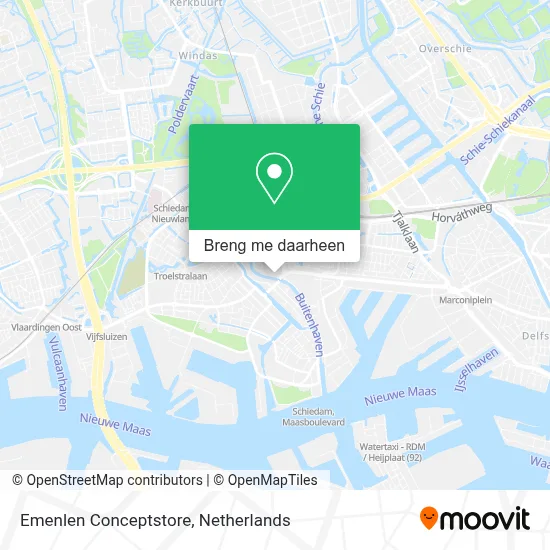 Emenlen Conceptstore kaart