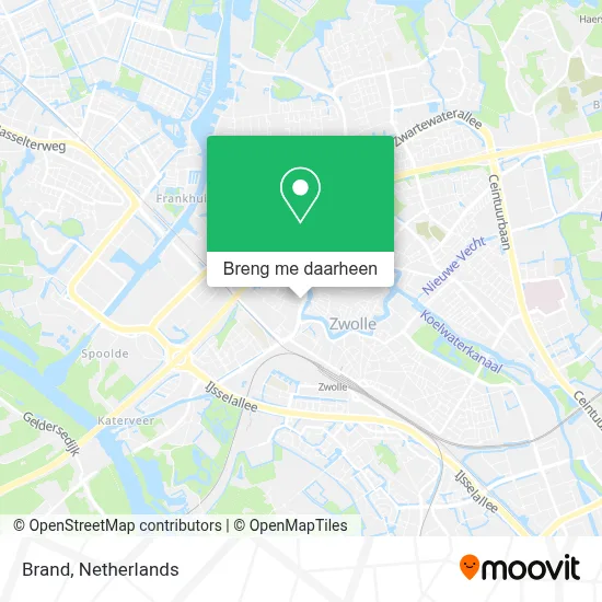 Brand kaart