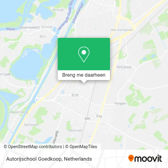 Autorijschool Goedkoop kaart