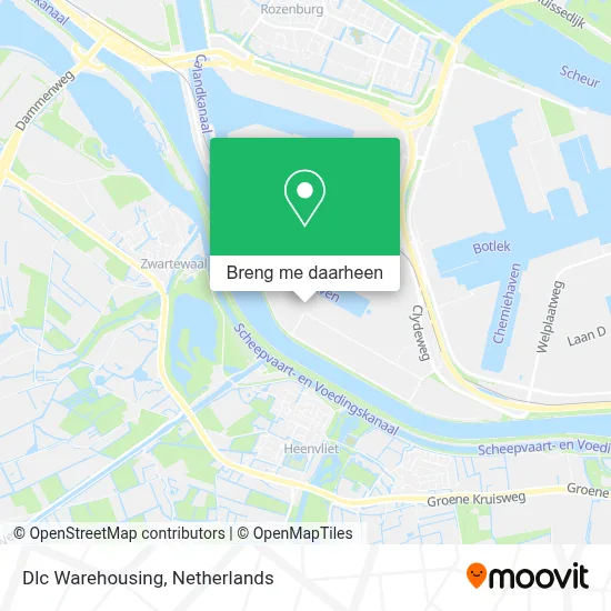 Dlc Warehousing kaart