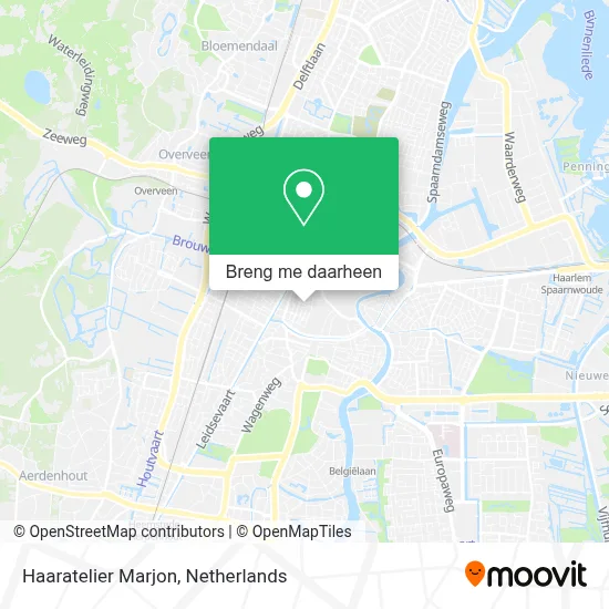 Haaratelier Marjon kaart
