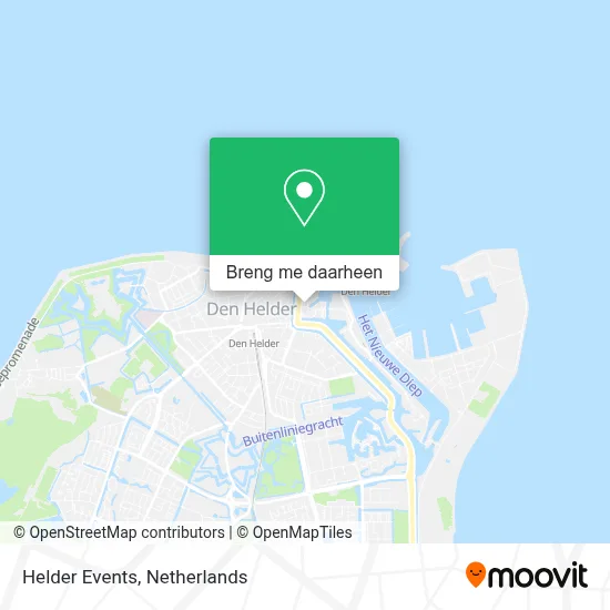 Helder Events kaart