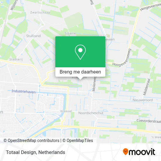 Totaal Design kaart