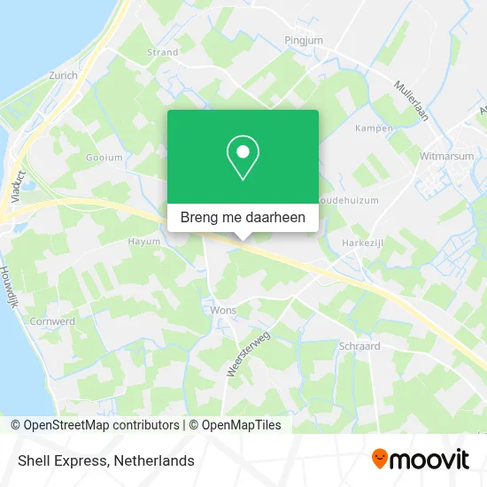 Shell Express kaart