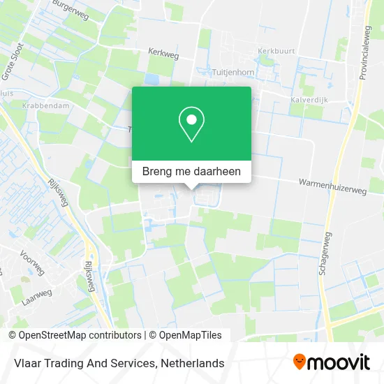 Vlaar Trading And Services kaart