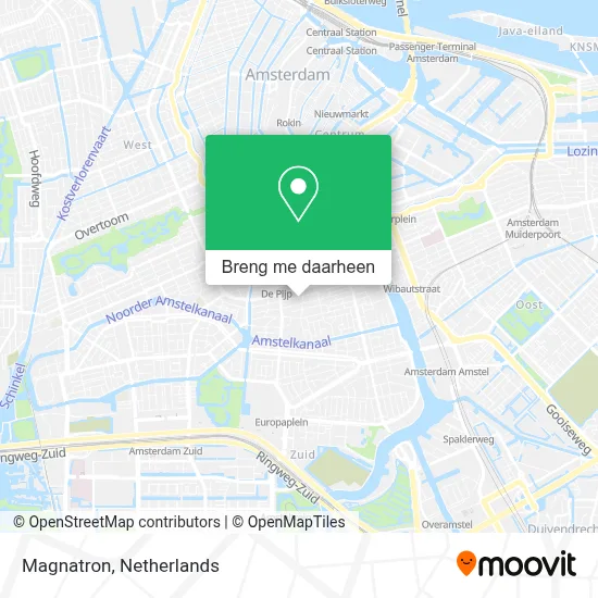 Magnatron kaart