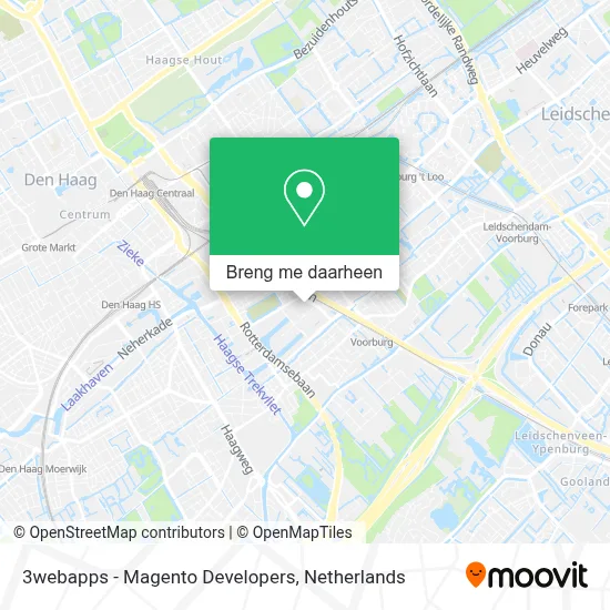 3webapps - Magento Developers kaart