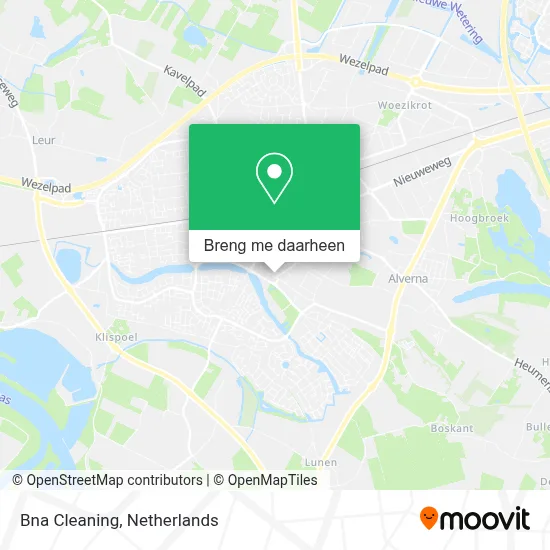 Bna Cleaning kaart
