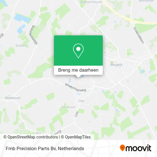 Fmb Precision Parts Bv kaart
