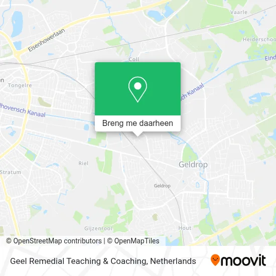 Geel Remedial Teaching & Coaching kaart