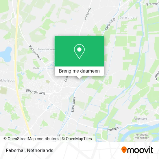 Faberhal kaart