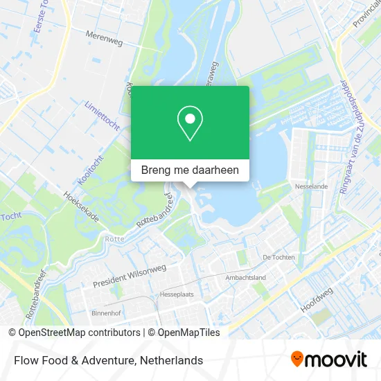 Flow Food & Adventure kaart