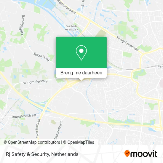 Rj Safety & Security kaart