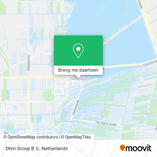 Dhm Group B.V. kaart
