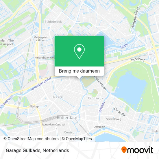 Garage Gulkade kaart