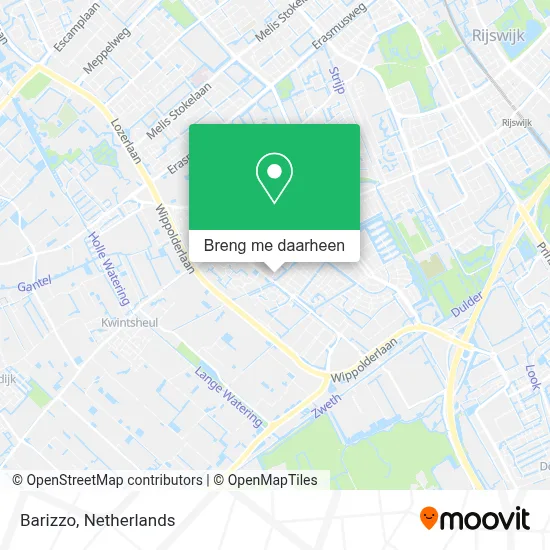 Barizzo kaart