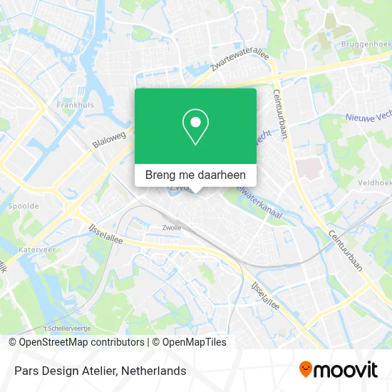 Pars Design Atelier kaart