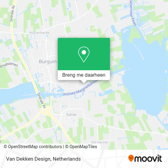 Van Dekken Design kaart