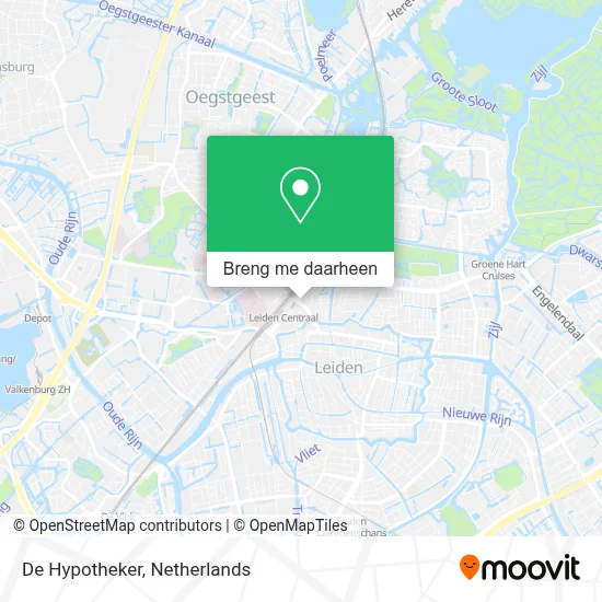 De Hypotheker kaart