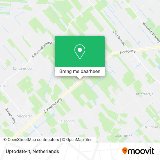 Uptodate-It kaart