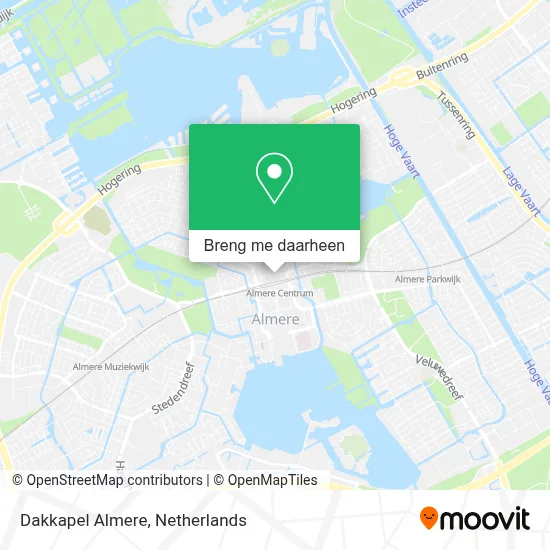 Dakkapel Almere kaart
