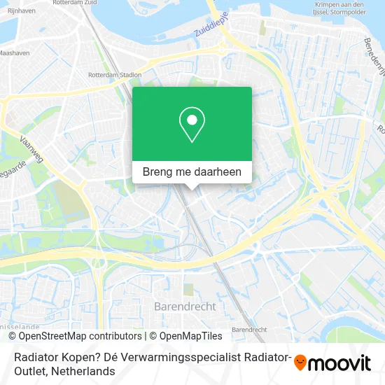 Radiator Kopen? Dé Verwarmingsspecialist Radiator-Outlet kaart
