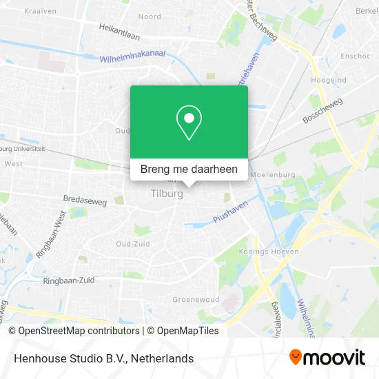 Henhouse Studio B.V. kaart