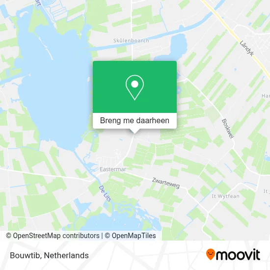 Bouwtib kaart