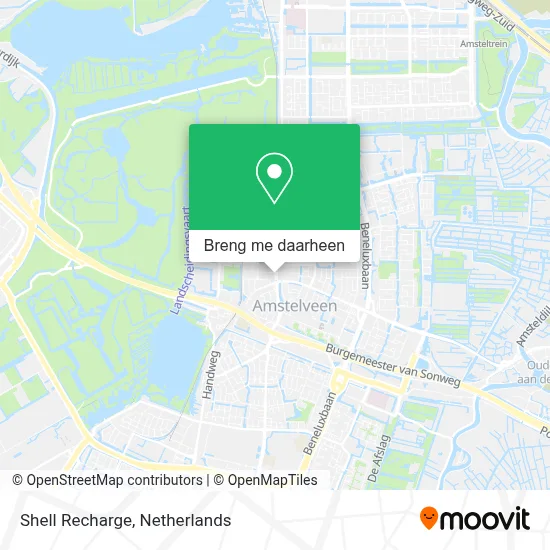 Shell Recharge kaart