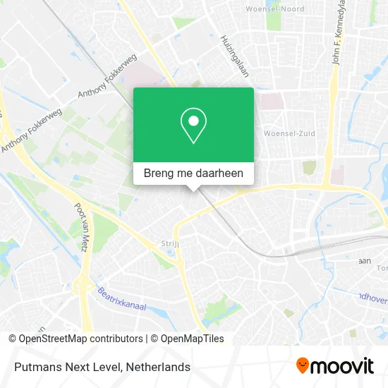 Putmans Next Level kaart